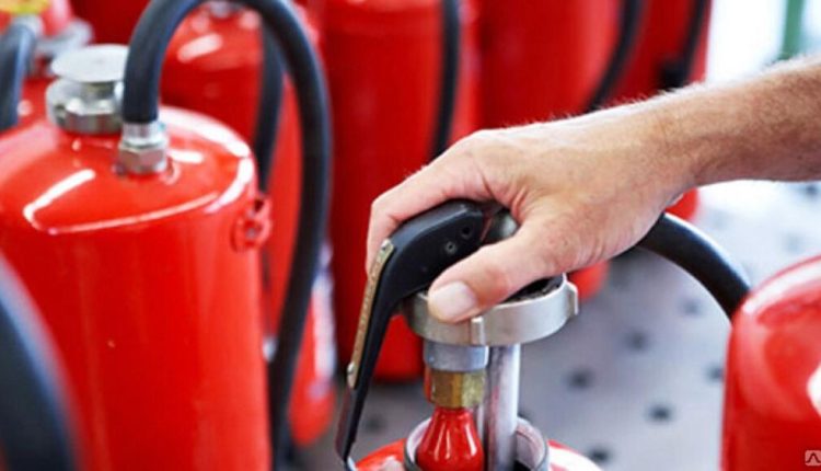 کپسول آتش نشانی پودری