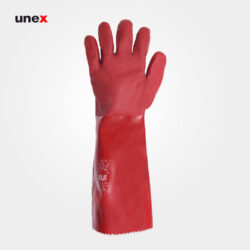 دستکش ضد اسید ACTIFERESH MIDAS رنگ قرمز