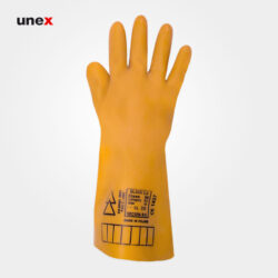 دستکش عایق برق SECURA کلاس 00 – 2500 ولت رنگ زرد