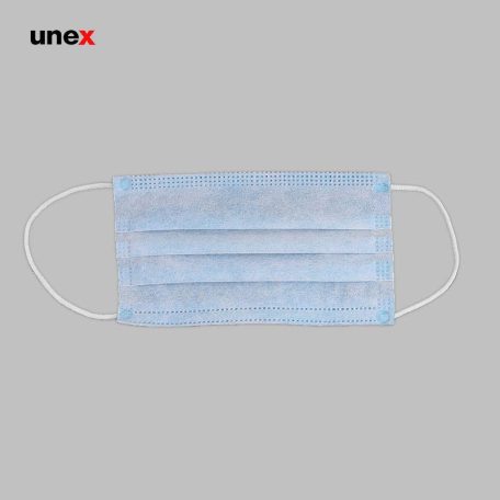 ماسک پزشکی یونکس فیکسر دار بسته 50 تایی