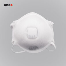 ماسک تنفسی سوپاپ دار ان نود و پنج – N95 ، ماسک تنفسی ، رنگ سفید