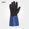 دستکش ضد حلال UVEX RUBIFLEX 5 رنگ آبی مشکی