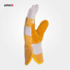 دستکش کف دوبل STANLEY رنگ زرد سفید