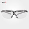 عینک ایمنی UVEX مدل I-3 رنگ سفید