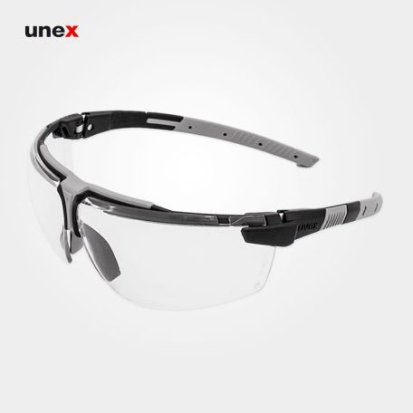 عینک ایمنی UVEX مدل I-3 رنگ سفید