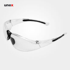 عینک ایمنی اپتیک مدل BS200A رنگ سفید 12 عددی