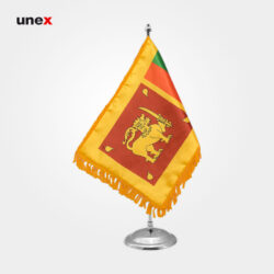 پرچم کشور جمهوری دموکراتیک سوسیالیستی سریلانکا ۲۰ در ۳۰ سانتی متر