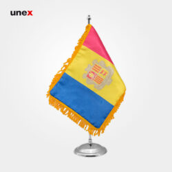 پرچم کشور آندورا ۲۰ در ۳۰ سانتی متر