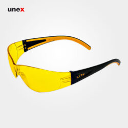عینک ایمنی کاناسیف مدل LITE رنگ زرد
