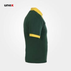 تی شرت یونکس دورنگ سبز زرد
