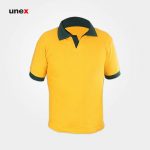 تی شرت یونکس دورنگ زرد سبز