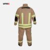 لباس عملیاتی آتش نشانی یونکس طرح PBI خاکی